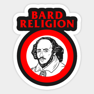 Bard Religion Sticker
